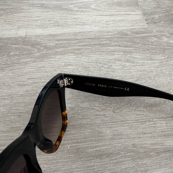 Celine Black and Brown Sunglasses with Gradient Lenses - Picture 4 of 5